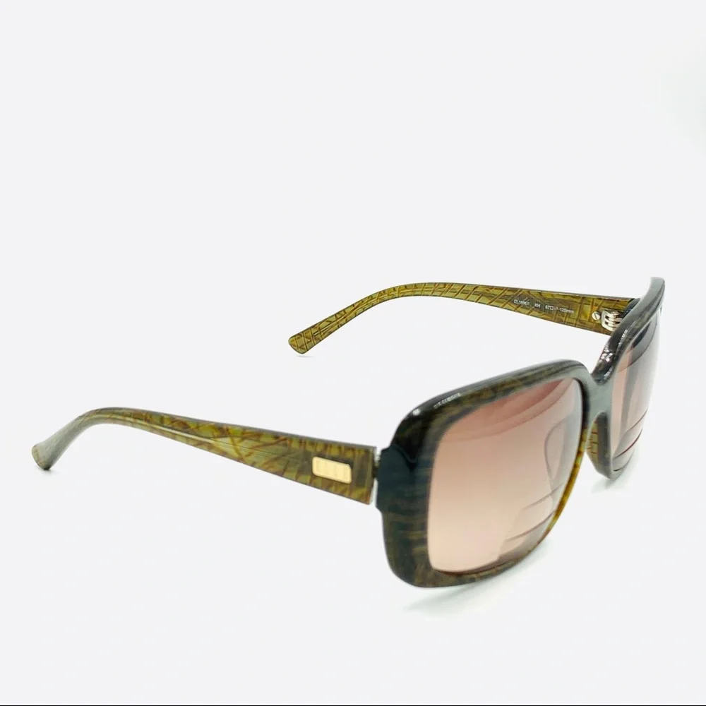Elle ELI8900 Brown Oval Sunglasses Frames